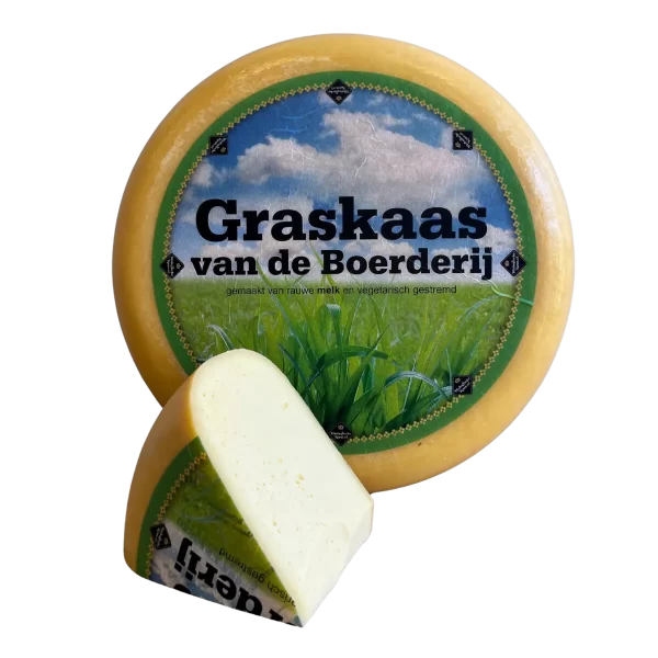 Graskaas van de boerderij