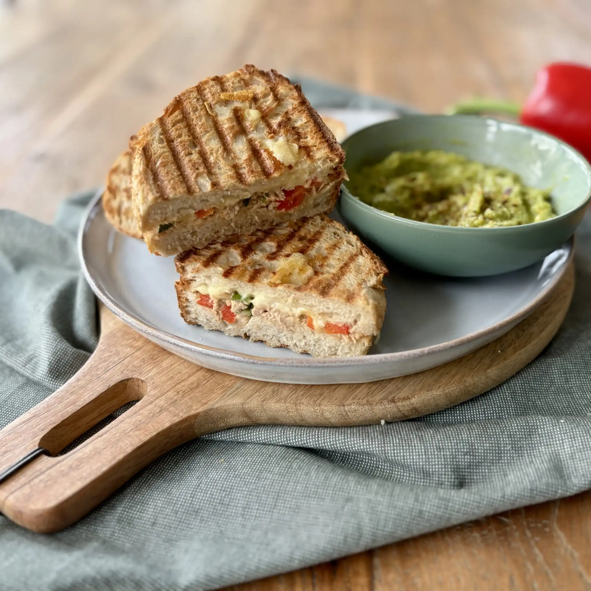 graskaas sandwich